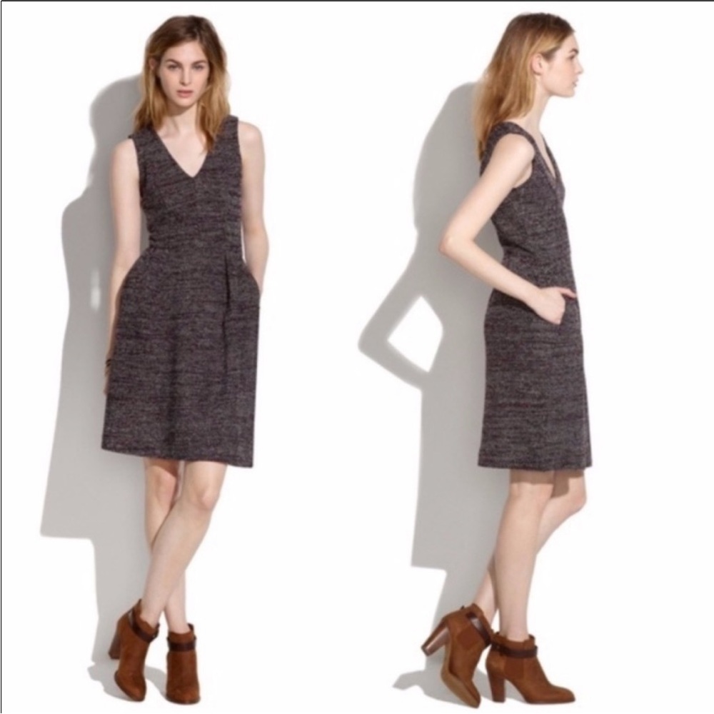 Madewell Terrace Knit Twill Dress